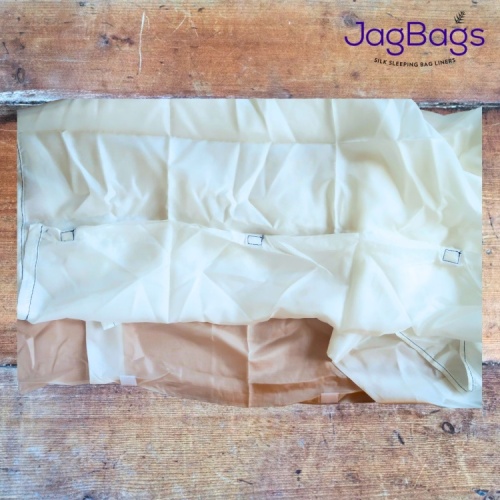 JagBag Fine Silk - Standard - White - Side Opening